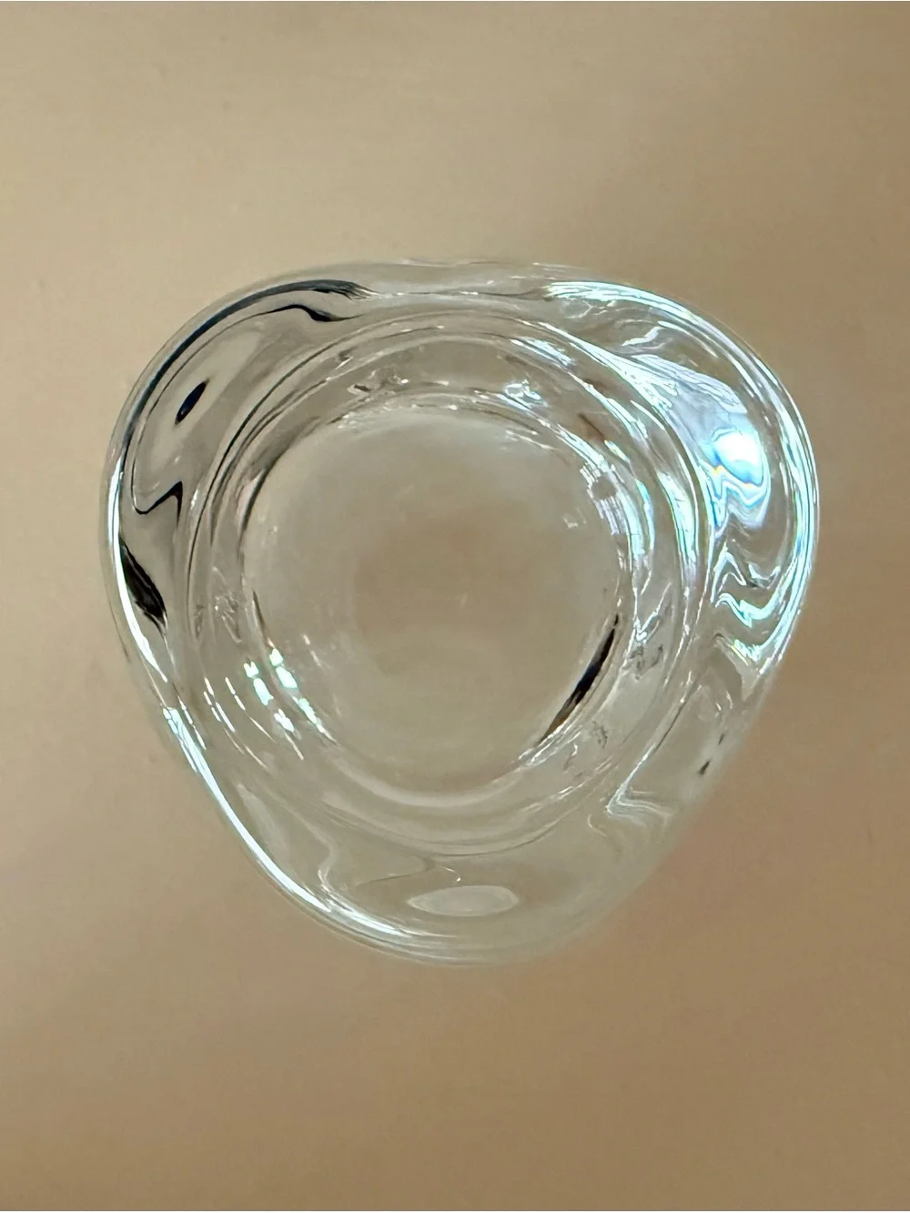 IKEA VÄSNAS Clear Glass Tealight Candle Holders – Set of 2